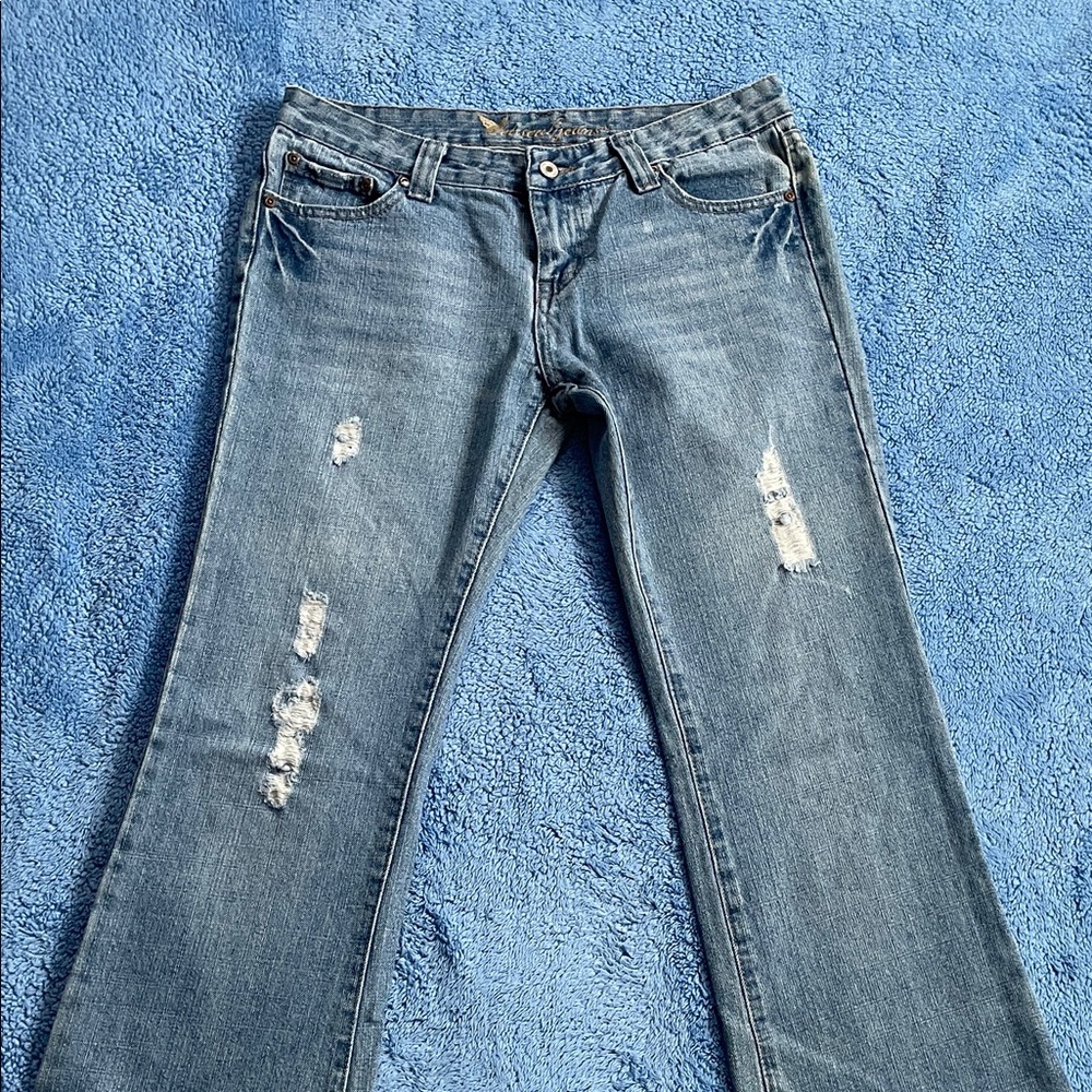 Wet Seal Classic Blue Denim Jeans - Picture 6 of 9